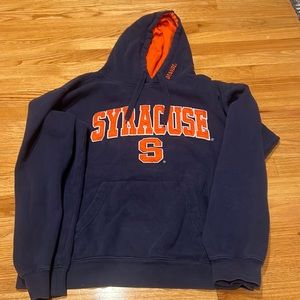 Vintage Syracuse Orange and Blue Hoodie Size Large